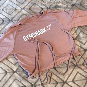 Gymshark long sleeves ribbon crop